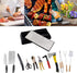 Double-sided Diamond Sharpening Stone,YCAMMIN Knife Sharpener Stone diamond sharpener Honeycomb Surface Plate with Non-slip Base for Scissors Kniv...