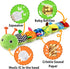 Baby Toys Musical Caterpillar,Infant Stuffed Animal Toys with Crinkle and Rattles,Soft Sensory Toys with Textures for Tummy Time Newborn Boys Girl...