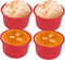 4 Inch Cake Pan 4 Pack Silicone Molds for Baking Round Cake Mold Non-Stick Baking Pan Giant Cupcake Mold Bakeware Pan for Muffin, Cupcake, Layer C...