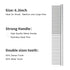 Large Firm Slicker Brush & Pet Comb Value Kit,Extra Long Pin Slicker Brush for Dogs Goldendoodles,Large Dog Pet Grooming Wire Brush and Deshedding...
