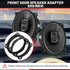 RED WOLF 6X9 Inch Front Door Speaker Adapter W/Speaker Wiring Harness for 2004 Up Toyota 4Runner Camry Highlander, Lexus CT GX LS Install Aftermar...