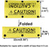 Funny Leash Sleeve Caution! Not Kids Friendly Dog Leash Wrap Sleeve Pet Birthday Gift (Caution! Not Kids Friendly-YE Sleeve)...