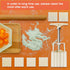 Luxiv Moon Cake Mould 75g, 12 PCS Pattern Hand-Pressure Mooncake Molds for Mid-Autumn DIY Pastry Tool 2 Set with 6pcs Round Flower Mooncake Mode a...