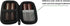 2 Packs of Aplus Universal Zipper Zip Travel Carrying Waterproof EVA Case Storage Bag for 4 x 18650 Batteries (Also Fits Cellphone Charger, Cable,...