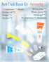 Bath Repair Kit White, Endhokn Enamel, Porcelain, Acrylic, Fiberglass, Ceramic Sink, Tub Tile Toilet Shower Kit & Tray & Chip & Pedestal Crack Hol...