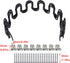 Antrader 16"(40cm) Couch Spring Repair Kit,4-Pack Upholstery Spring Clips for Furniture Couch Repair,Includes Screws and Clips,Black...