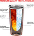 Grandpa and Grandma Ever Travel Tumbler Set, Grandparents Christmas Gifts for Grandma Grandpa from Grandkids Grandchildren, Stainless Steel Insula...