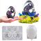 3D Dragon Egg Resin Mold Set,Fondant Molds Dragon Epoxy Resin Silicone Molds for Fondant Cake Decorating, Concrete, Cement, Polymer Clay (Dragon+E...