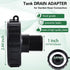 275 330 IBC Tote Adapter, Food Grade IBC Drain Adapter,Water Hose Male Adapter for Garden Hose,2.44”Fine Thread ×3/4”Male G Hose...