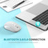 JOYACCESS Bluetooth Mouse, J 2.4G Wireless Bluetooth Mouse Dual Mode(Bluetooth 5.0/3.0+USB), Computer Mice for Laptop/Computer MacBook/Windows/Mac...