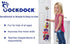 Sock Laundry Solution for Washing Drying & Storing Socks in Pairs, Clip & Hold Small & Long Socks in Washer Dryer & Closet, 2-Pack (Dark Blue)...