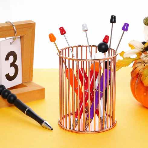 30Pcs Beadable Pens Plastic Bead Pen Black Ink Ballpoint Pens Diy Pens Cute Cool Pens for Halloween Kids Girls Students Teacher Bridal Graduation ...
