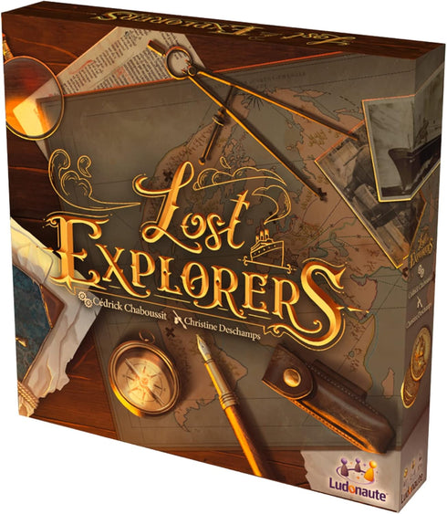 Lost Explorers Board Game - Embark on a Worldwide Quest to Discover a Lost World! Strategy Game for Kids & Adults, Ages 10+, 2-4 Players, 35 Minut...