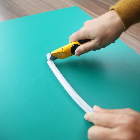 XW Fixed-Blade Utility Knife, Non-Retractable Heavy Duty Drywall Cutter, Extra 10 Blades Included,2-Pack...