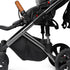 Replacement Closing Latch Fits for UppaBaby Vista 2015+ (and V2),Hinge Latch Compatible with UpperBaby Vista V1 & V2 Strollers,Secures Stroller in...
