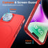 SUPFINE Magnetic for iPhone 14 Case(Compatible with MagSafe)(12FT Military Grade Drop Protection) 2X Tempered (Glass Screen+Camera Lens Protector)...