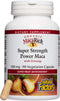 MacaRich by Natural Factors, Super Strength Power Maca, Superfruit Antioxidant Supplement with Ginseng, 90 capsules (90 servings)...