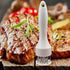 Meat Tenderizer Tool with Ultra Sharp Stainless Steel Needle Blades 2 Pack Meat Tenderizer Tool Profession Kitchen Gadgets Jacquard for Tenderizin...