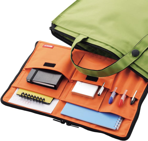 LIHIT LAB Laptop Sleeve with Storage Pockets (Bag-in-Bag), 10 x 13.8 Inches, Indigo (A7554-11N)...