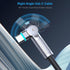 USB C to USB C Cable 240W 10FT, 180° Rotating Head with LED Type C Charger Cable Fast Charge for iPhone 15/15Pro/15Plus/15ProMax,MacBook Air,iPad ...