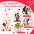 10 Inches Toy with Rose Plush Stuffed Animal Plush Valentine's Day Bear Toy Plush Puppy Dog with Heart Rose for Girlfriend, for Mother's Day Birth...