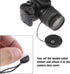 Create idea 6Pcs Elastic Lens Cap Keeper Lens Cover Prevent Lens Cap Lost Compatible with DSLR and SLR Front Lens Cap 9 Inch...