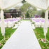 AMZLOKAE Aisle Runners for Weddings White 2FTx15FT Sequin Aisle Runner Glitter Aisle Runner Rustic Outdoor Rug Runner Aisle Runner for Ceremony Sp...