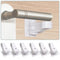 Child Proof Door Lever Locks (6 Pack) Baby Proofing Door Handle Locks with Adhesives, No Drilling Child Safety Door Locks for Protecting Kids and ...