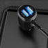 Car Charger for Garmin Nuvi, Garmin GPS Charger Cable,Mini USB Power Cord Cable Dual Port USB Vehicle Power Charging Cable Cord for Garmin Nuvi C2...