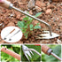 Garden Weeder Hand Tool,Ergonomic Weeding Tools,Stainless Steel Base Easy Weed Removal and Deeper Digging for Planting and Weeding V (Stainless St...