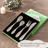 Kids Silverware Set, EIUBUIE18/10 Stainless Steel Metal Toddler Utensils, Safe Reusable Child Cutlery Flatware Includes Fork Knife Table Spoons fo...
