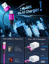 AINOPE USB C to USB C Cable 10FT iPad Pro Charger Cable Sturdy Nylon Braided C Charger Cable Fast Charging Compatible with iPhone15 Pro Max iPad P...
