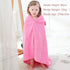 MICHLEY Unisex Baby Animal Hooded Bath Towel Soft Cotton Beach Swimming Washcloth for 0-6T, Pink...