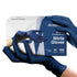 Navy Nitrile Disposable Gloves Medium, 100 Count - Powder and Latex Free Medical Gloves - 3 Mil Surgical Gloves - Food Safe Gloves...
