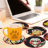 ICECHEN 8 Pcs Diamond Paintings Coasters Kits with Holder, DIY Halloween Coaster Diamond Art Kits,Full Drill Rhinestone Painting Kits for Adults &...