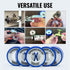 PTFE Plumbers Water Sealant Thread Tape 460" Length 1/2" Width White 5 Pack Perfect for Shower Heads and Pipe Threads...