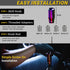 Neo Chrome Manual Gear Shift Knob | Automatic Buttonless Shifter Knobs | Gear Stick Shift Knobs | Gear Shifter Knob Manual 6 Speed 5 Speed Car...