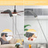 4 PCS Feather Dusters for Cleaning, Bendable Duster with Extension Pole, & Reusable Microfiber Dusters for Cleaning Ceiling Fan, Furniture & Blind...