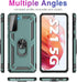 Case for Samsung Galaxy S21 5G Case Heavy Duty with Built in Screen Protector Hard Armor Military Anti-Fall Bumper Cover for Samsung S21 5G 6.2 20...