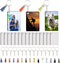 15 PCS sublimation keychain blanks with Tassels Double Sided MDF sublimation keychains blanks bulk (WHITE, Rectangular)...