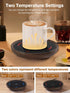 PUSEE Candle Mug Warmer, Gravity-Induction Coffee Mug Warmer for Desk with 2 Temp Settings, Auto Shut Off Coffee Cup Warmer, Beverage Warmers Heat...