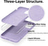 elago Compatible with iPhone 11 Case, Liquid Silicone Case, Full Body Protective Cover, Anti-Scratch Soft Microfiber Lining, 6.1 inch (Lavender)...
