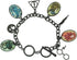 Harry Potter Deathly Hallows Eight Charm Bracelet...