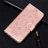 Galaxy A20S Case Full Stylish Advanced Embossing Wallet Case Credit Cards Slot with Stand for PU Leather Shockproof Flip Magnetic Case for Samsung...