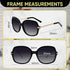 Yogo Vision Polarized Sunglasses for Women Square Classic Trendy Stylish Sun Glasses 100% UV Protection...