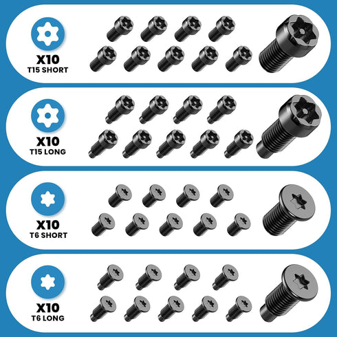 Video Doorbell Screws, Video Doorbell Replacement Screws, Replacement Security Screws Compatible with Video Doorbell, Video Doorbell 2 and Pro (4S...