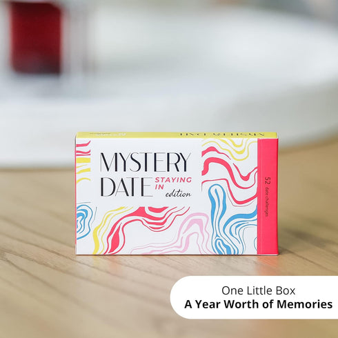 Mystery Date 52 Scratch Off Card Home Date Night Activities and Conversation Starters - Couples Gift, Games, Date Cards for Couples...