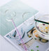 Clear Glass Stirring Spoons Transparent Crystal Teaspoons Milk Cocktail Cold Drinks Mixing Spoon Swizzle Stick Stirrers Salt Sugar Spice Appetizer...