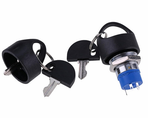 JEENDA Ignition Starter On Off Switch Lock with Easy Pull Key Compatible with Pride Victory Revo S66 S67 GoGo Elite Traveller Mobility Electric Sc...