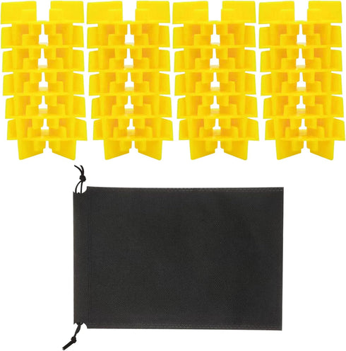 24 Pcs Tray Stackers Sets for Harvest Right Freeze Dryer Accessories Cabinet Pantry for Harvest Right Freeze Dryer Accessories Compatible with Har...